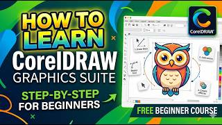 How To learn CORELDRAW step by step  FREE For Beginners