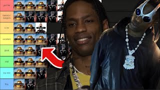 Travis Scott Fans Make Honest Tier Lists..