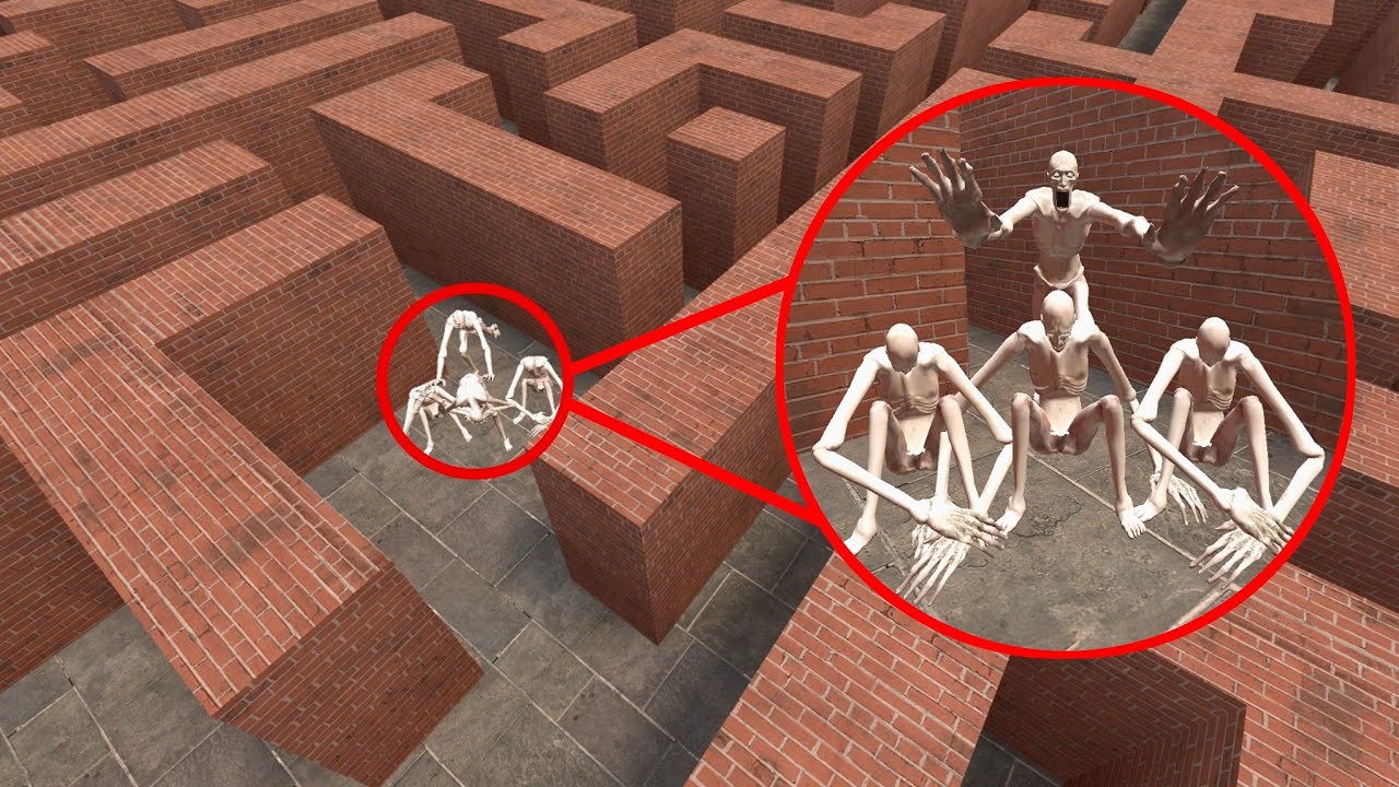 What is SCP-096 doing inside the Maze! in GMod