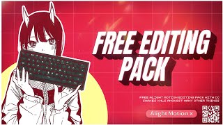 FREE EDITING PACK !