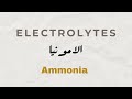 تحليل الامونيا