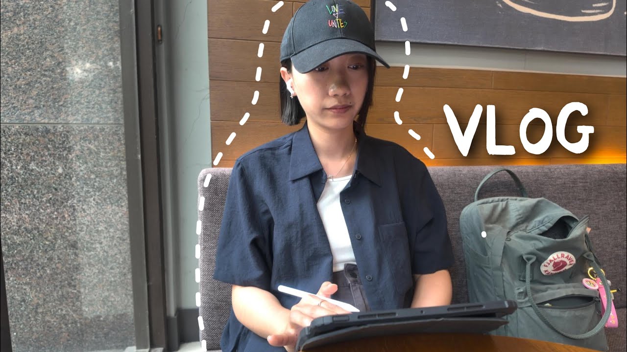 vlog｜Ep.1錄音室初體驗🎙️、逛誠品、讀日檢🇯🇵、背單字方法分享