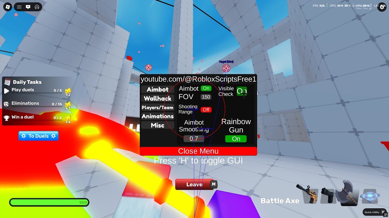 BEST Roblox Rivals Script Mobile & PC Aimbot + ESP