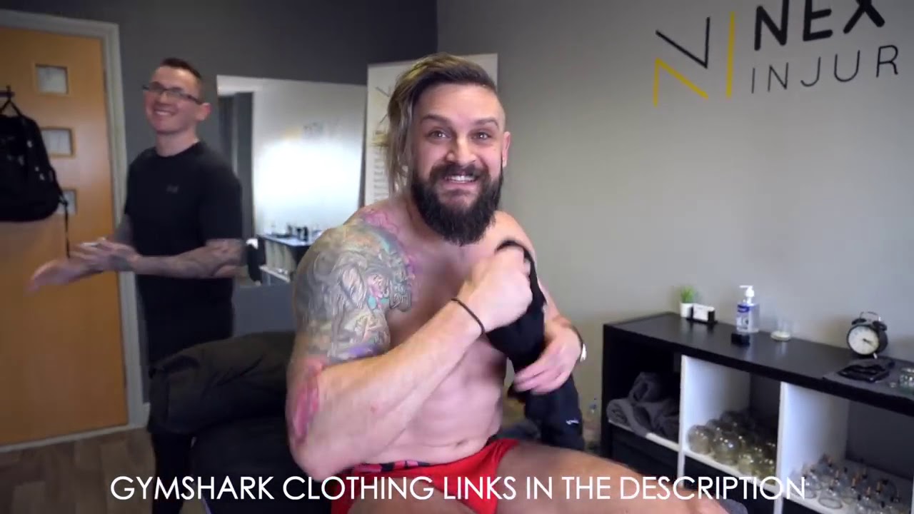 The WORST PAIN I've Felt!   FIXING HIP & KNEE Pain   Trigger Point Therapy Lex Fitness 720p