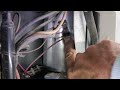 Fridge Reset Button - behind the lower outdoor fridge vent