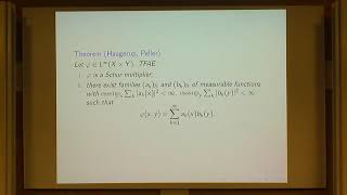 Prof. Ivan Todorov | Herz-Schur multipliers of dynamical systems