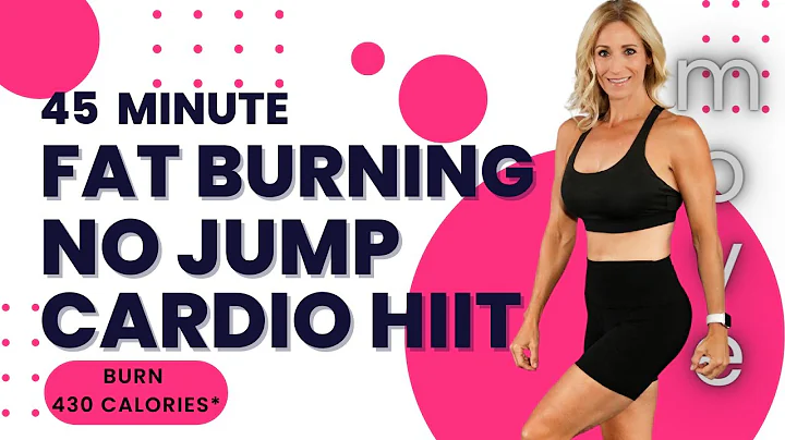 45 Minute FAT BURNING LOW IMPACT | CARDIO HIIT WOR...