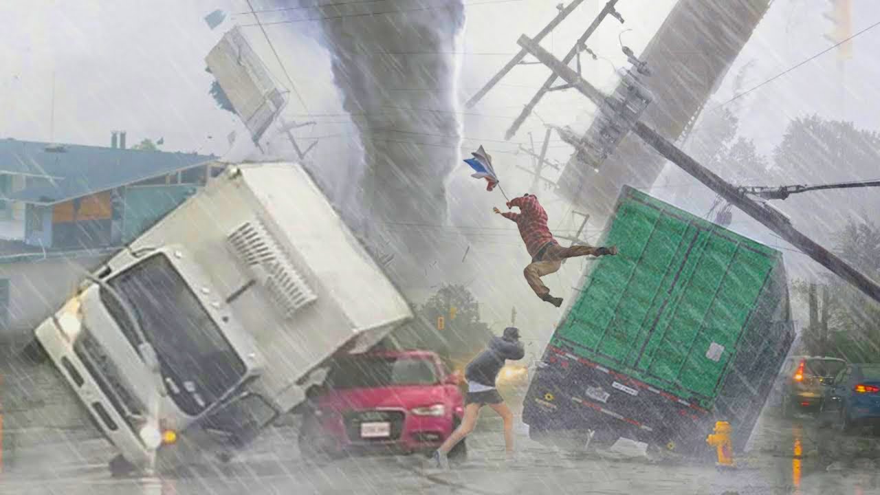 Most Terrifying Storms Moments Ever Caught On Camera - YouTube