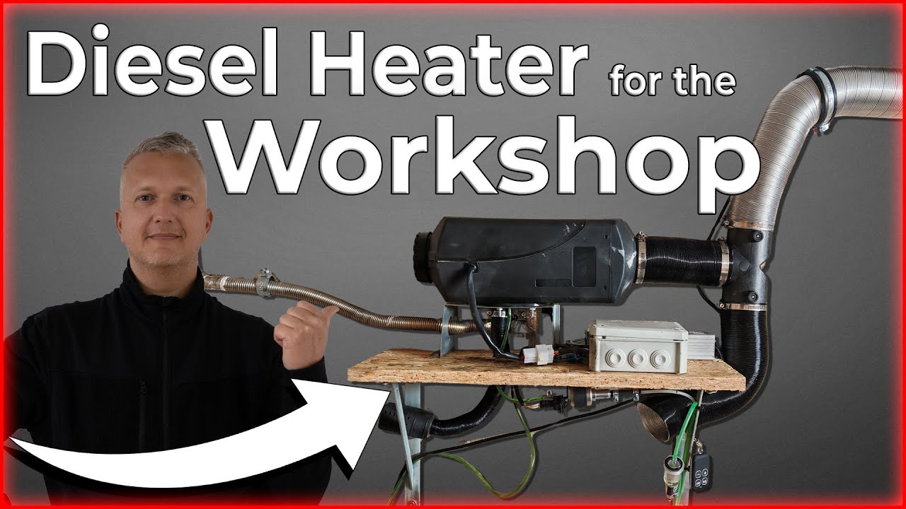 How I Permanently Installed a Diesel Heater in My Workshop