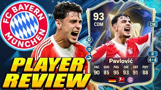 He DOMINATES THE MIDFIELD… 💪🔥 93 TOTS Pavlovic Review! 93 Team of the Season Pavlovic Player Review!