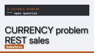 Salesforce: Get Currency Symbol using REST API