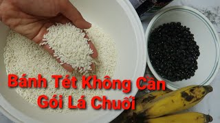 Bất ngờ vì Nấu Bánh Tét Cấp Tốc không lá chuối, không buộc dây