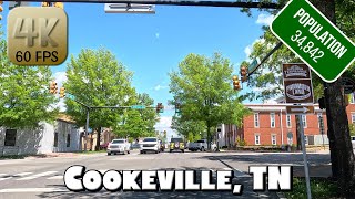 Driving Around Small Town Cookeville TN in 4k Video