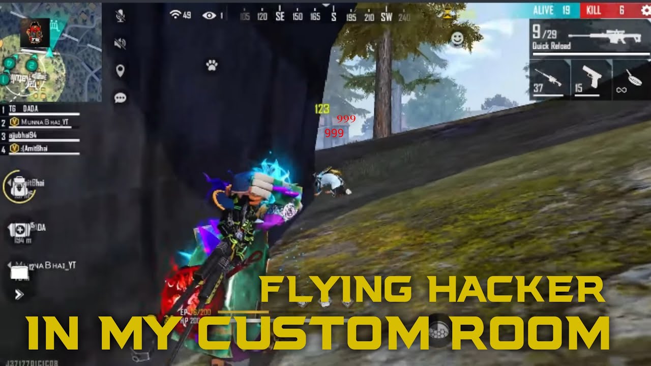 Free Fire Tech Free Fire Custom Room Me Hacker | Tech Sanjoo | #tech - YouTube