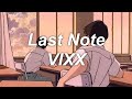 last note - vixx {tradução}