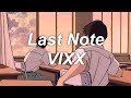 last note - vixx {tradu&ccedil;&atilde;o}