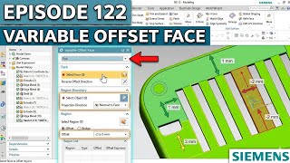 How to Use Variable Offset Face in Siemens NX 12 | ADVANCED TUTORIAL NX  | Hindi me nx | TUTORIAL 