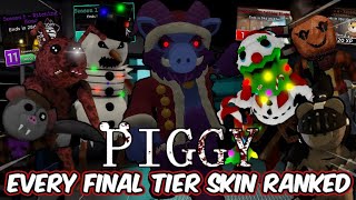 Every Season Pass Final Tier Piggy Skin Ranked W Season 7