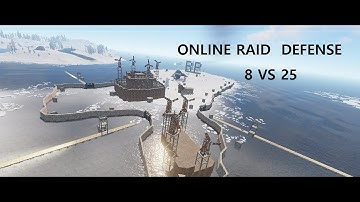 Rustoria us main/ 8 vs 25 raid defense