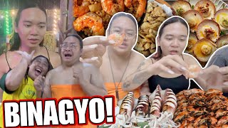KUMAIN NG SEAFOOD ANG MGA BAKLA! (INALIGO SA ULAN)