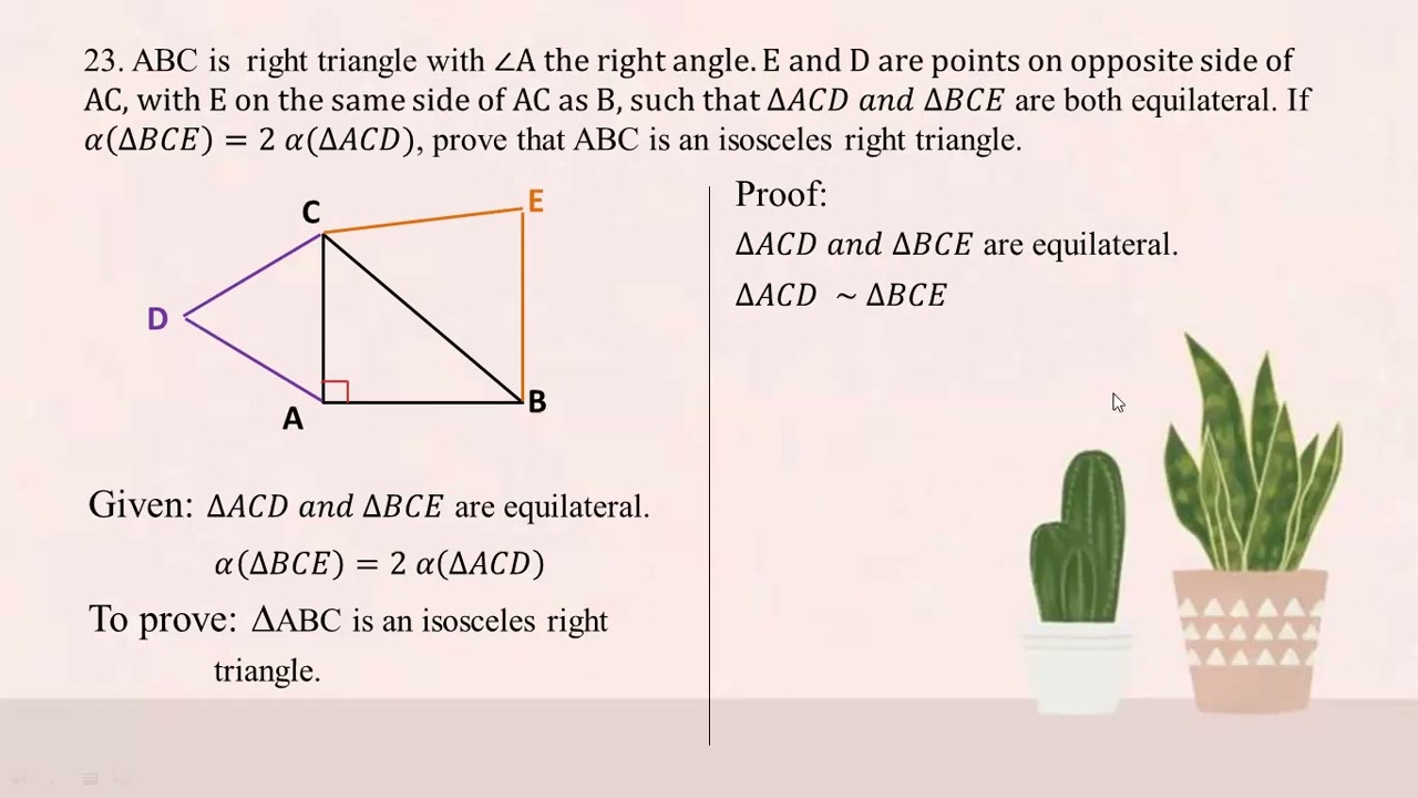 Grade 11 Math (new course) Ex (8.1) - No. 23 - YouTube
