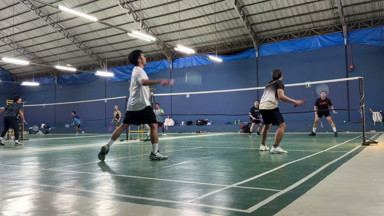 Badminton Game (Smashbox - 01/13/2026) Art and AJ vs Carl and Zyg SET 2