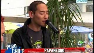 Video thumbnail of "PapaNegro - Internacional (Puro Chile - TV UNIACC)"