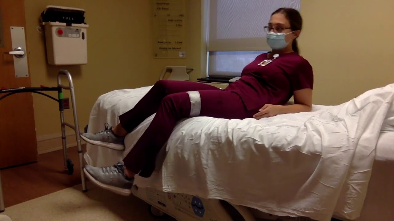 Bed Mobility After Hip Replacement - How to Get In and Out of Bed