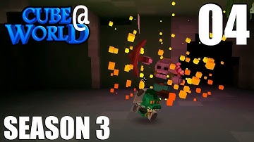 CubeWorld - S3E04 - Once More into the Catacombs - RPG Alpha Gameplay LP