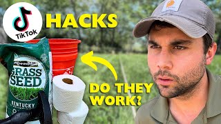 Which Crazy TikTok Lawn Hacks Actually Work