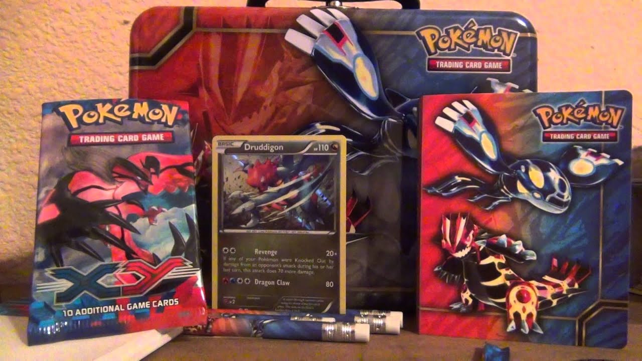 Pokemon Collectors Chest Treasure Tin!