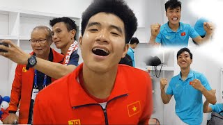 [CỰC ĐỘC] CẢNH ĂN MỪNG ĐẶC BIỆT CỦA U22 VIỆT NAM TRONG PHÒNG THAY ĐỒ | NEXT SPORTS