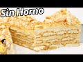 ¡Pastel SIN HORNO en 5 minutos y muy CREMOSO!😍🎂😋DELICIOSO SIN GELATINA Pastel Napoleón. Receta # 721