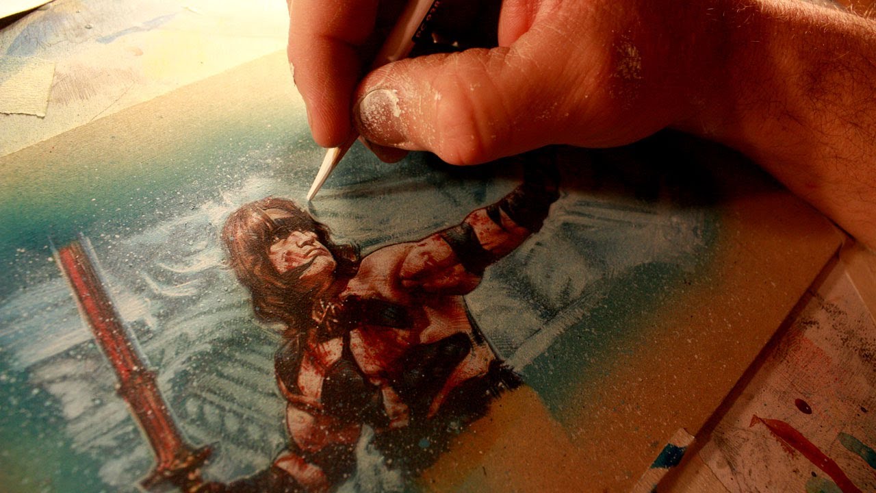 Conan, Fantasy Art Speed Painting