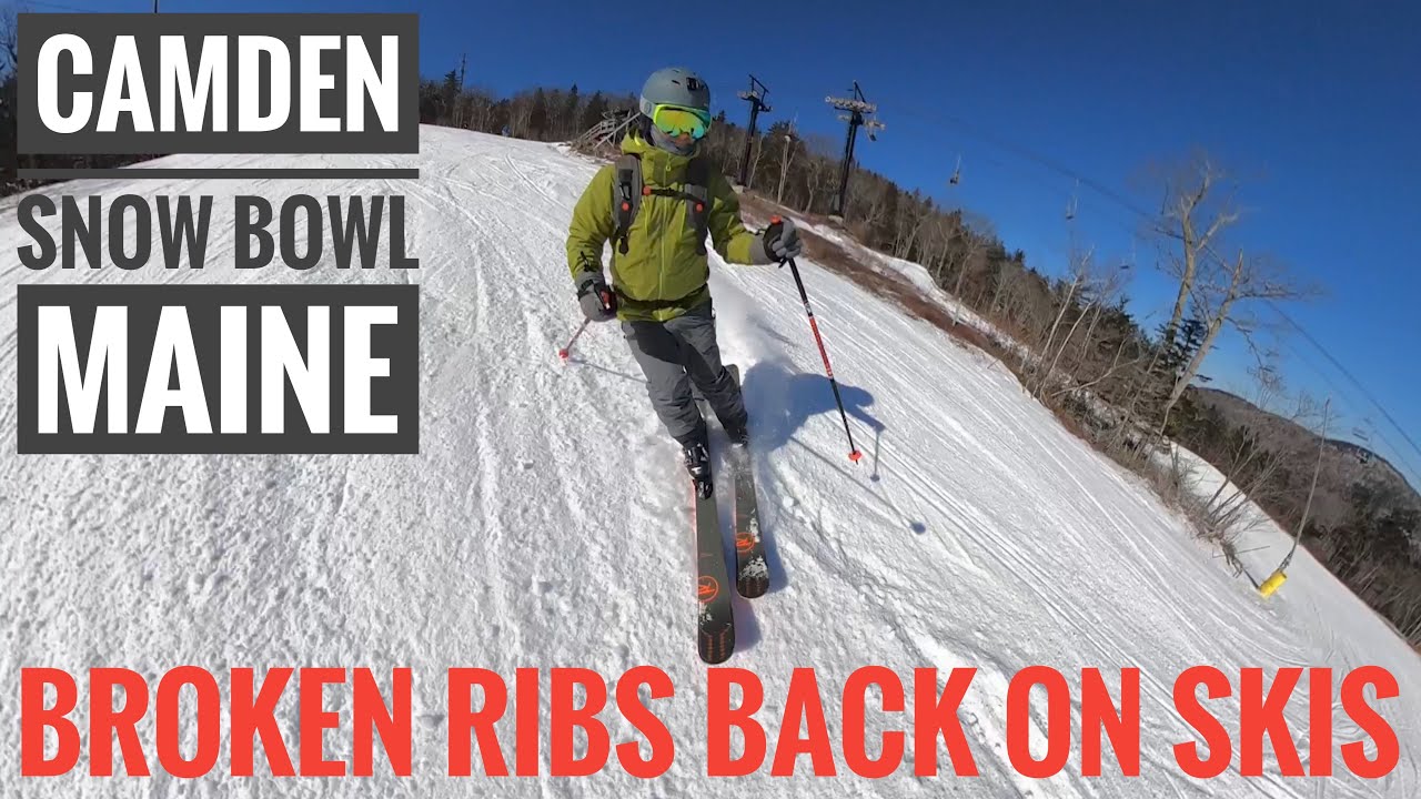 Back on skis at Camden Snow Bowl