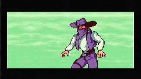 Sunset Riders on SNES Intro