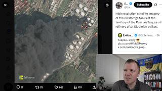 Ukraine Struck Tuapse Oil Refinery in Russia