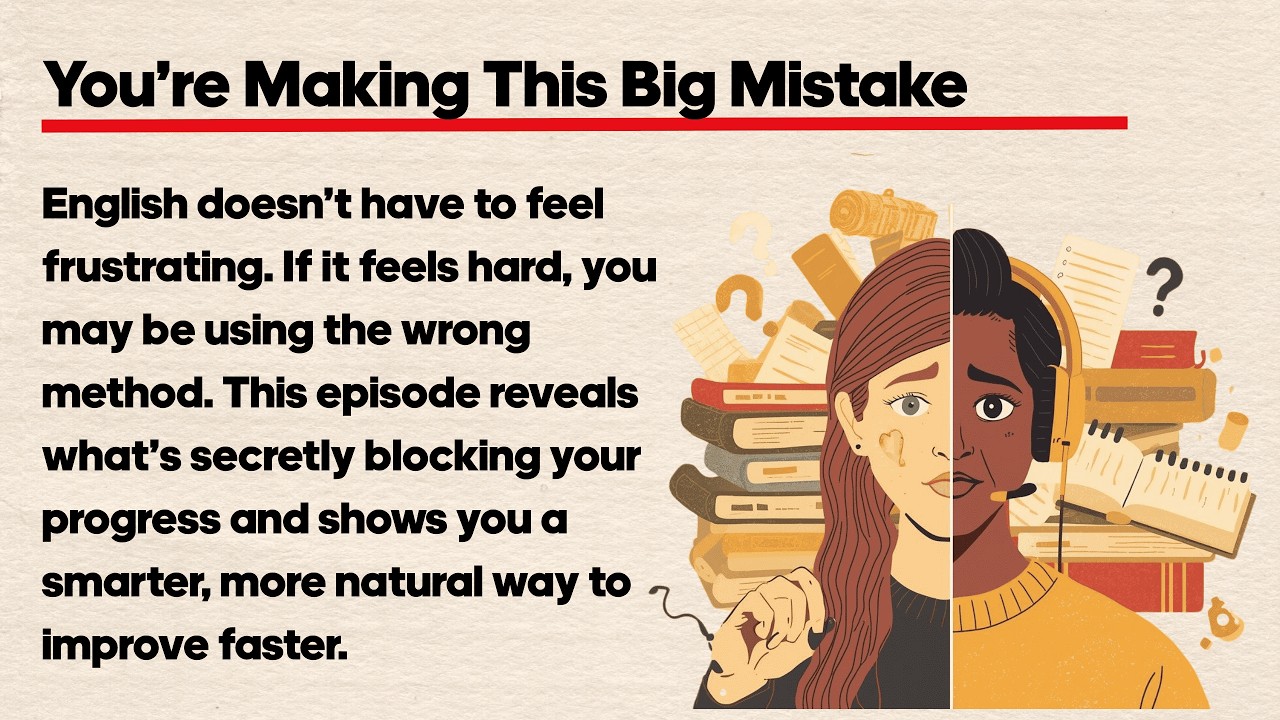 If English Feels Hard, You’re Learning It Wrong | Listen to This