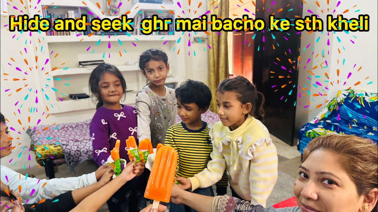 Ghar Mein Khali hide and seek