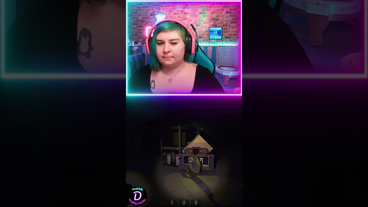 Jizzy hiding under a shelf from the Spewer…