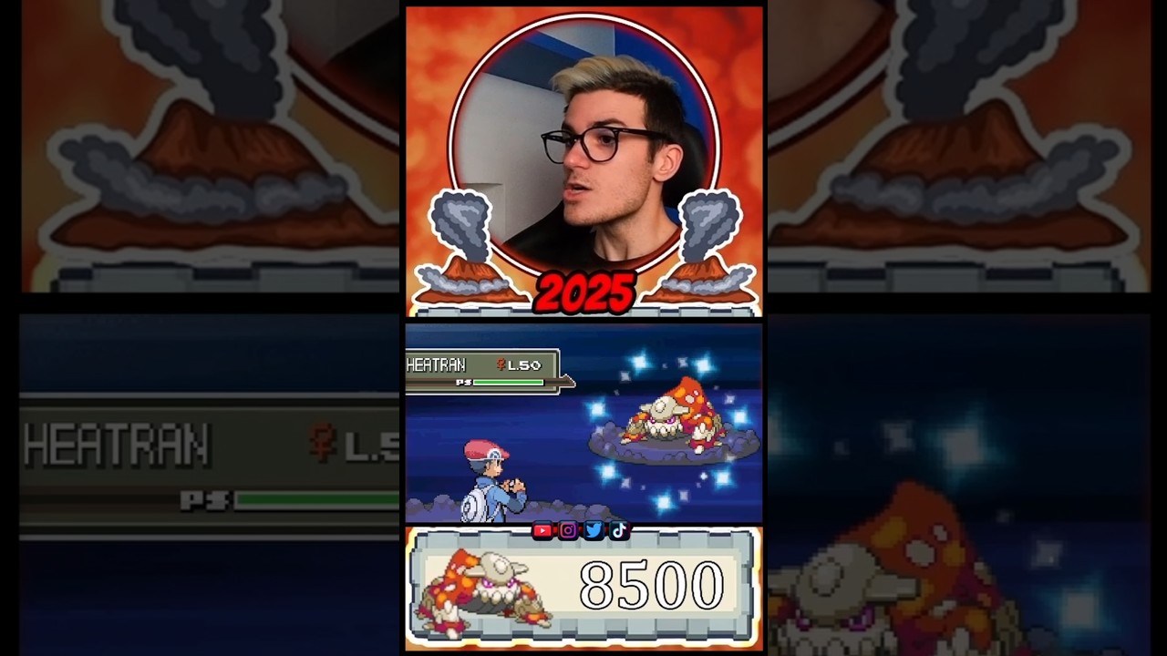 LIVE | Shiny Heatran found after 8,500 SRs in Pokémon Platinum! 