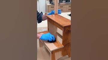 Two Step Shaker Step Stool / Basic Woodworking Project