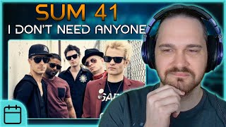 A SOLID METALCORE TRACK // Sum 41 - I Don't Need Anyone // Composer Reaction & Analysis