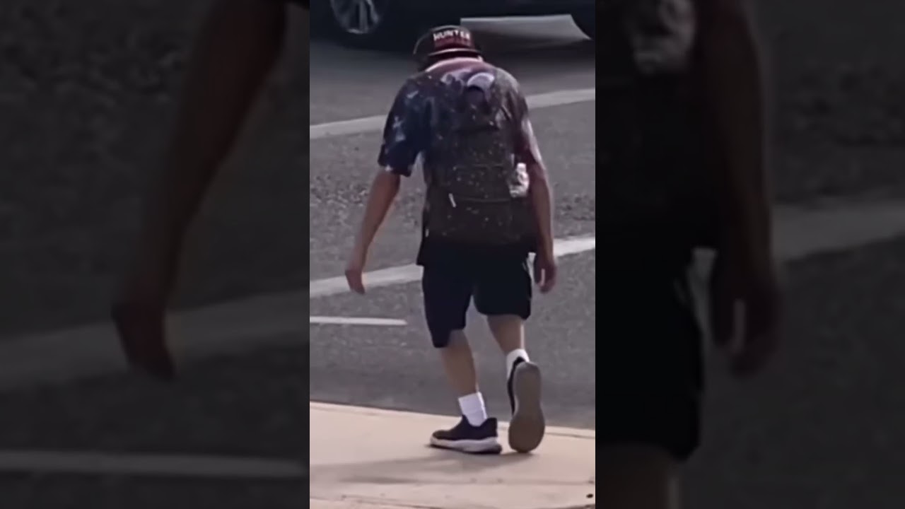 Living his best life!!! Smoothest C Walk! 