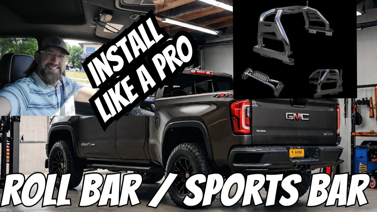 500 Dollar Roll Bar Install Key Steps for GMC AT4