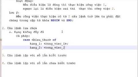 Lập trình Pascal  Bài 3   Câu lệnh có cấu trúc   Part 1   Vietsource net mp4   YouTube