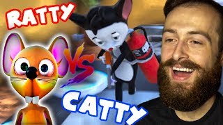 The Battle of Cheese! | Ratty Catty Funny Moments