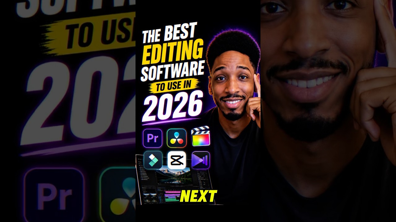 The Best Editing Software In 2026 #shorts #videoediting #editingtips #videography #fyp