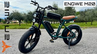 ENGWE M20 - The Most Beautiful and Best Fat Electric Bike 750w / 45km/h