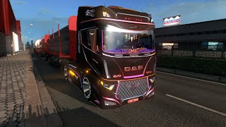 ETS 2 - MOD DAF EVO WING 1.36 ETS 2 - MOD DAF EVO WING 1.36